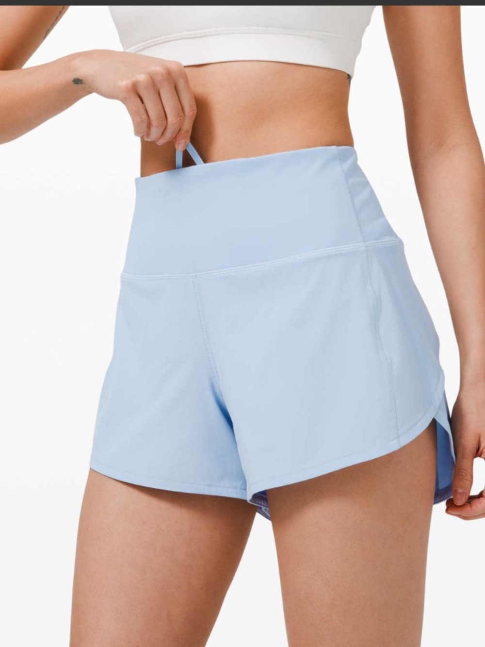 Lululemon Speed Up Short Long *4" Size 12